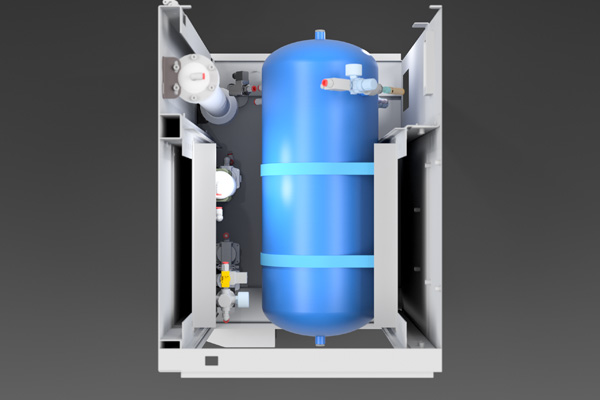 Built-in modules for nitrogen generators