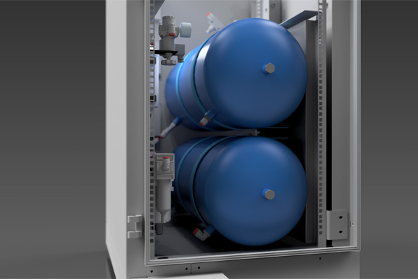 Built-in modules for nitrogen generators